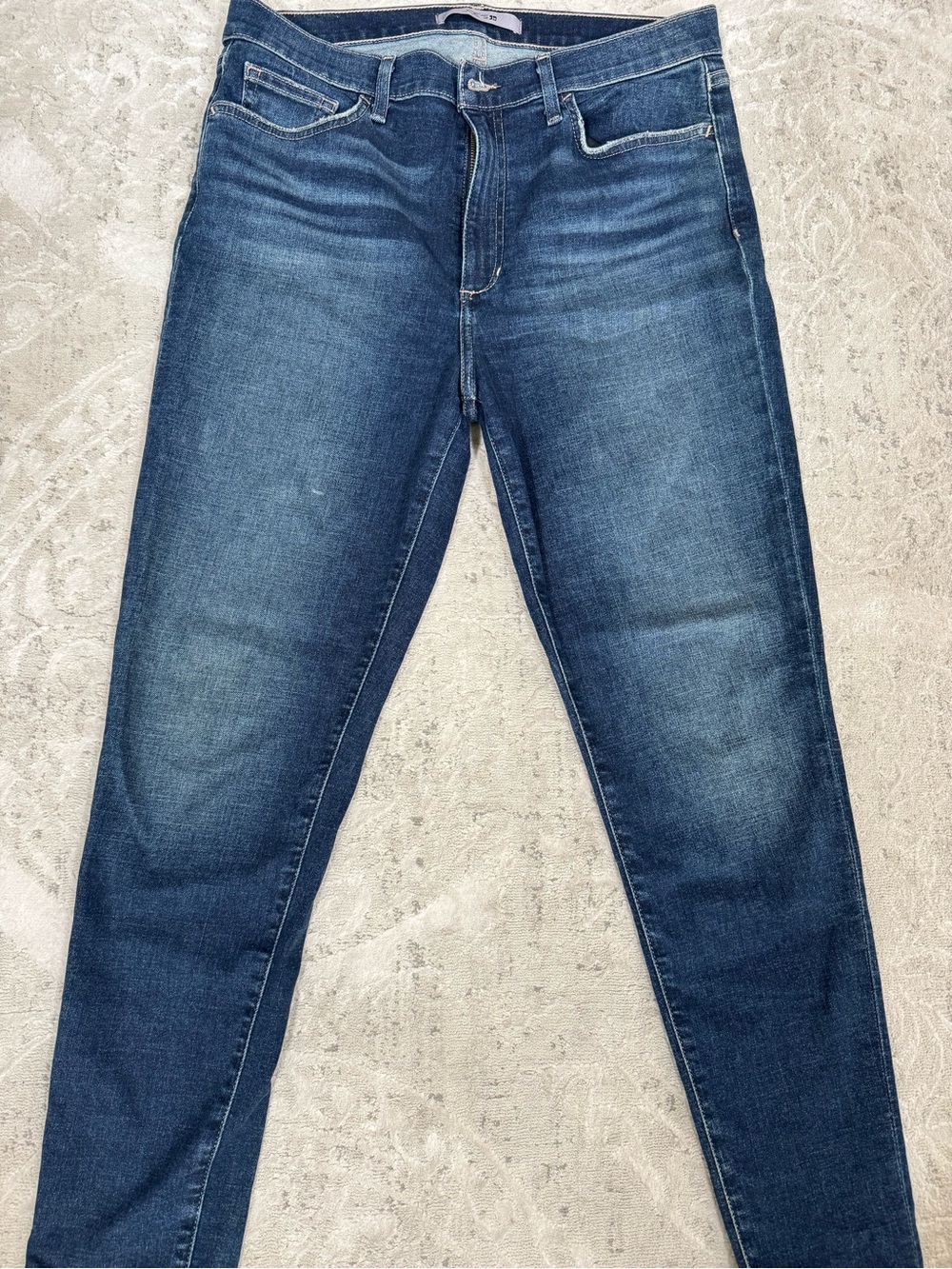 Joe's Jeans Women's Straight Leg Dark Blue Denim Jeans